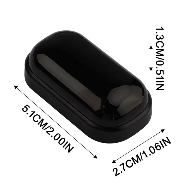 Termometro Acquario Digitale Con Display LED - Adesivo Esterno, Alta Precisione &plusmn;1&deg;F, Batteria CR2032