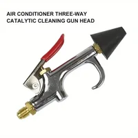 Accessoires de nettoyage de climatiseur de voiture, sans démontage, pendentif, buse de pistolet de pulvérisation, pièces de nettoyage catalytique à trois voies 6