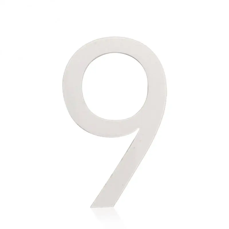 White Number 9