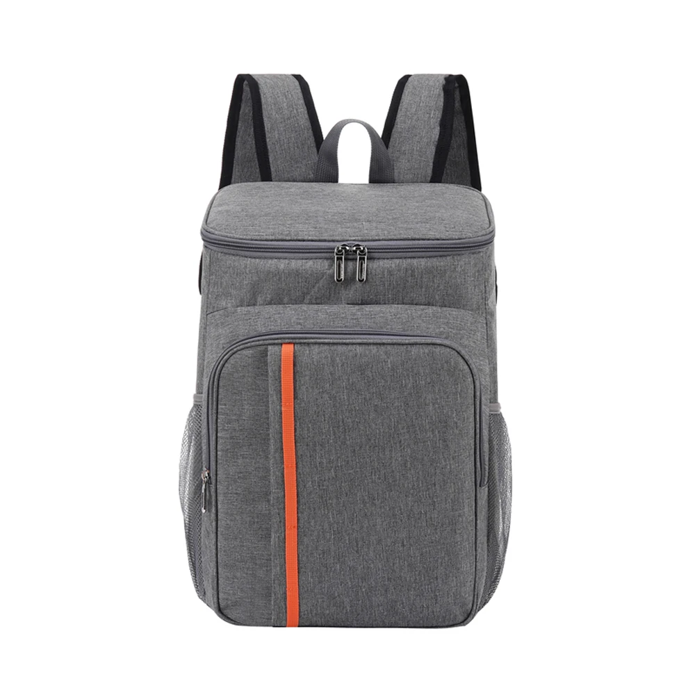 18L Large Capacity Cooler Bag Leak Proof Lunch Backpack Thermal Picnic Cool Warm Insulated Bag Outdoor Food Beverage Storage