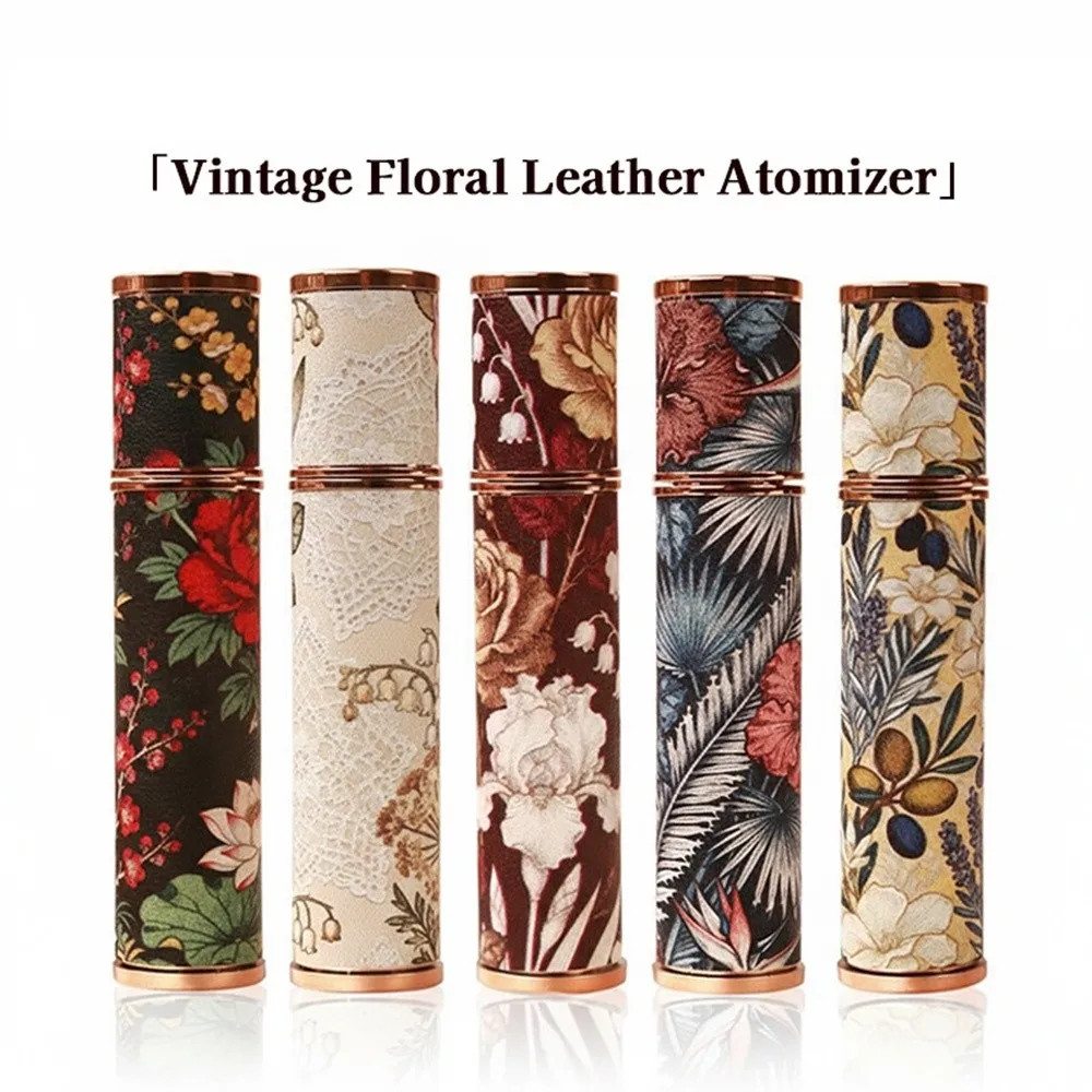 New 10ml Mini Perfume Bottle Refillable Portable Spray Rotating Bottle Empty Storage Sprayer Spray Atomizer Bottle