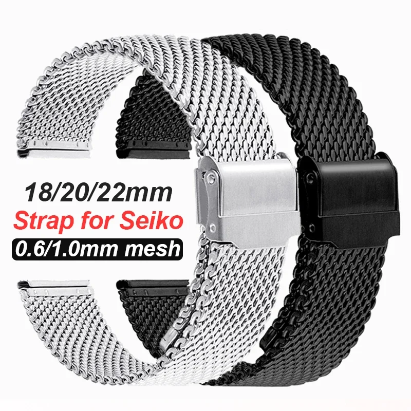 Milanese Watch Band Seiko Seiko Milanaise Armband Milanese Mesh