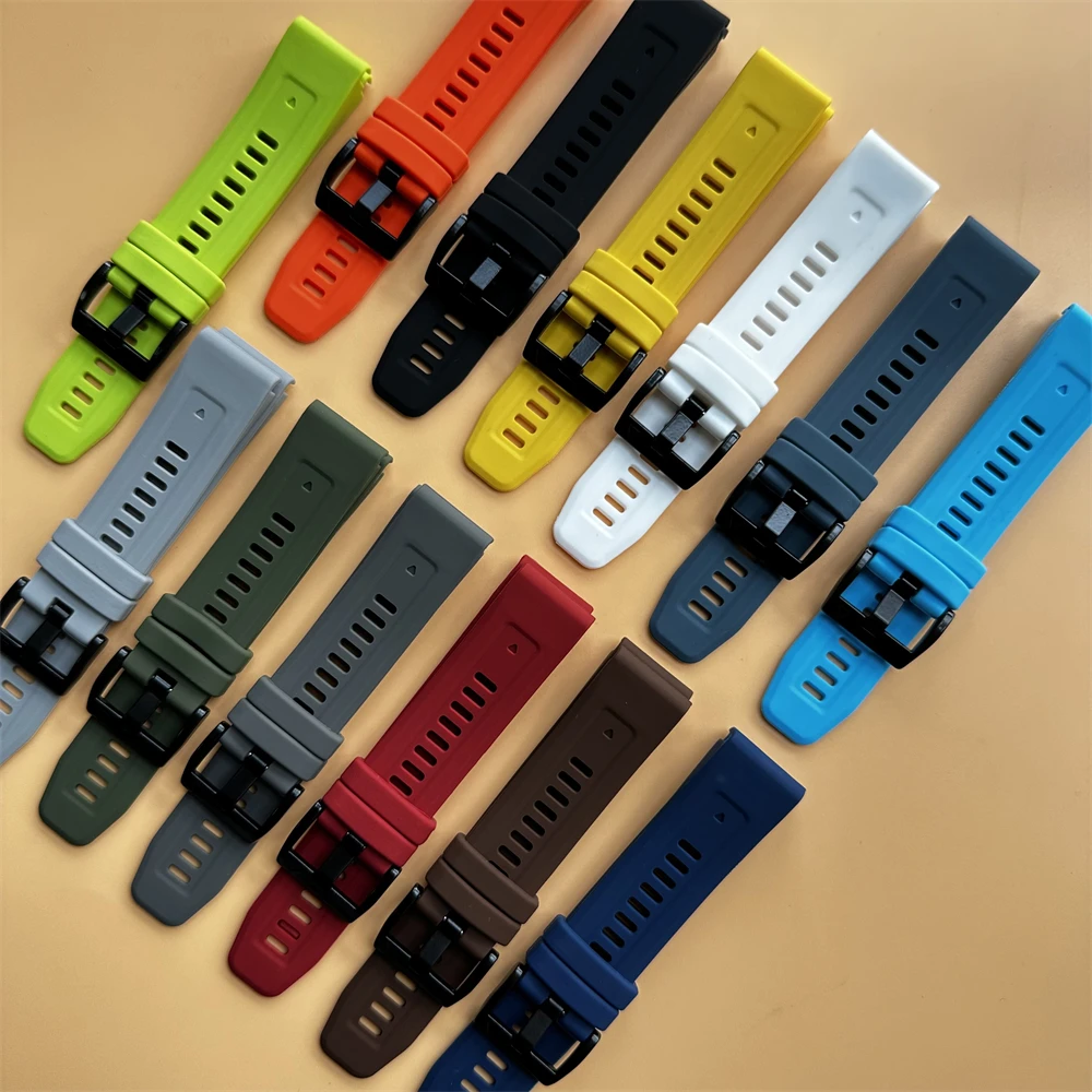 QuickFit Durable Silicone Watch Strap - Premium Quality and Comfort