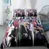 Anime bleach Children Bedding Set King Queen Double Full Twin Single Size Bed Linen Set 1