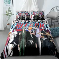 Anime bleach Children Bedding Set King Queen Double Full Twin Single Size Bed Linen Set 1