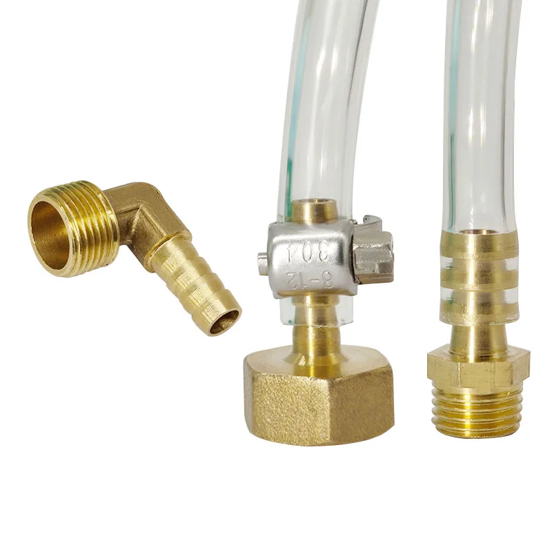 Pipe Fitting Brass Hose Connector 6 8 10 12 14mm Barb Tail 1/8&ldquo;1/4&rdquo;3/8&ldquo;1/2&rdquo; BSP Male Thread