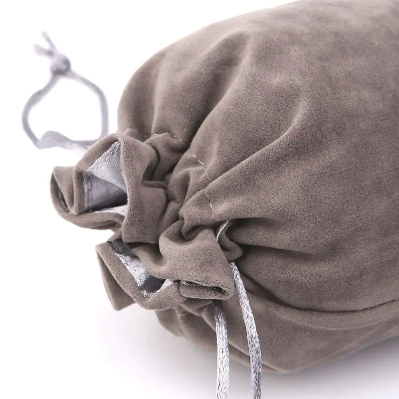 Pendulum Divination Tablecloth Card Pad Runes Altar Table Cloth Board Game Drawstring Flannel Bag Tarots Storage Pouch