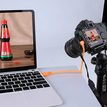Mini USB Cable Digital camera cable for Cannon 5D3 5D2 6D2 80D 750D Camera connected to computer online shooting cable