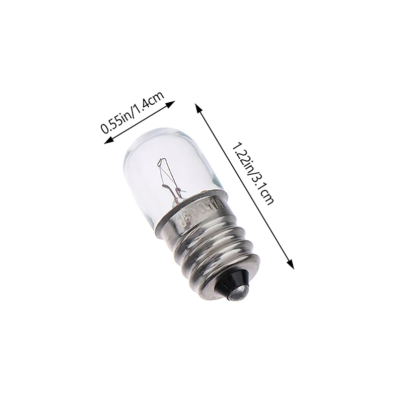 1Pc E12 18V 24V 28V 30V Mini Bulb For Indicator Light Little Bulb For Test Experiment Teaching Flashlight Screw Based Bulb
