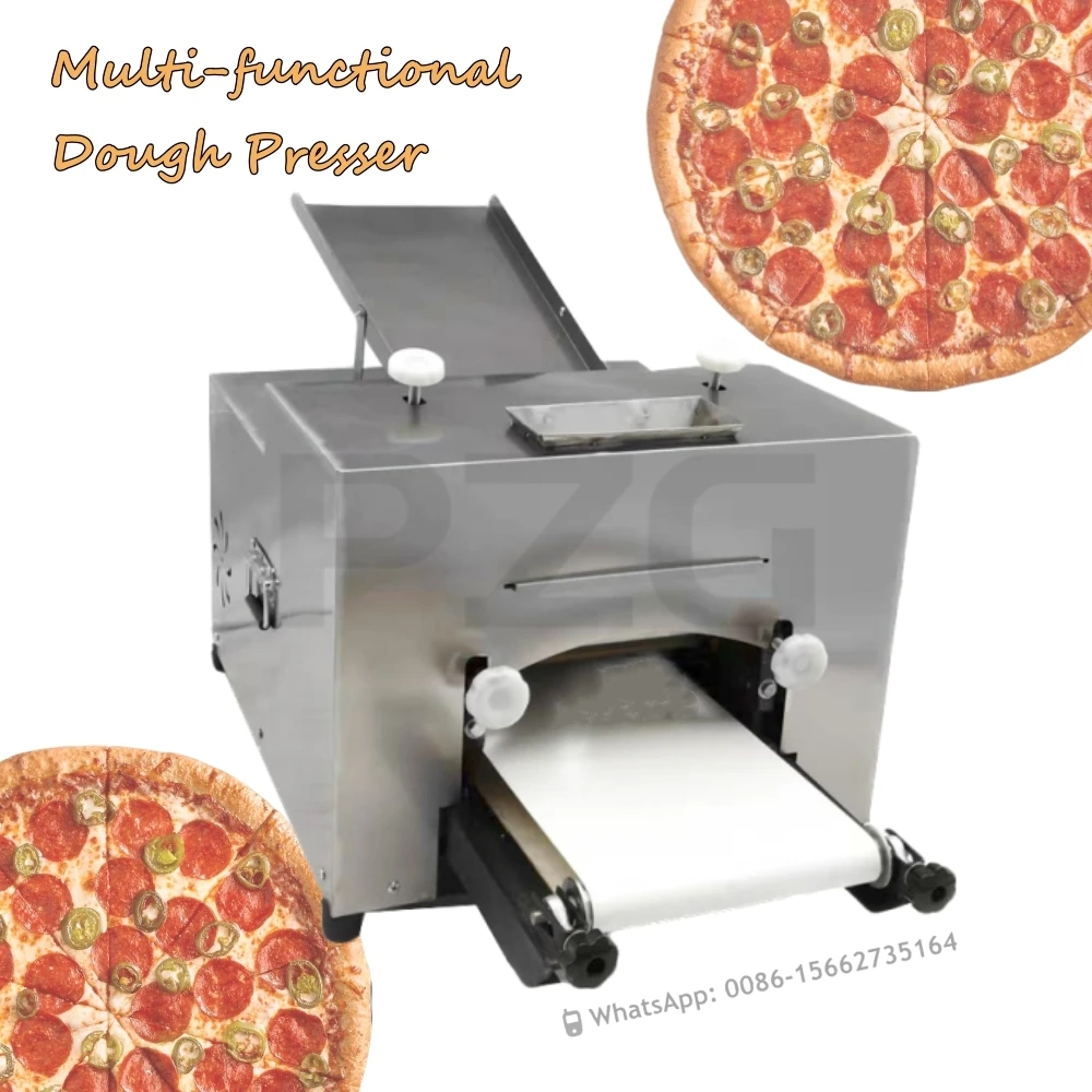 Automatic Size Pizza Dough Roller Press Machine Pizza Crust Pressing Making Machine Moulding