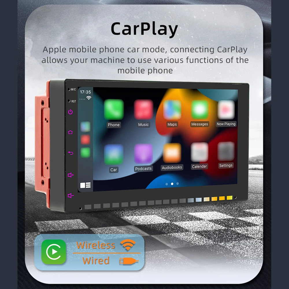 7 inch Multi-language Car Wireless MP5 Player Auto Car Audio and Video Player Auto Multi-media Radio Receiver