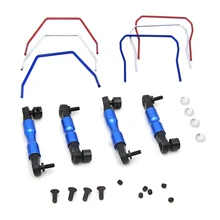 Front and Rear Sway Bar for Traxxas 1/10 RC Car 4x4 Slash Rustler Rally