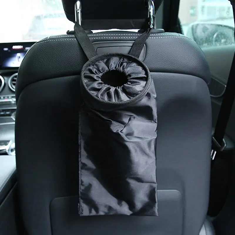 Car Seat Back Trash Holder Hang Litter Bag Garbage Storage thumbnail 2