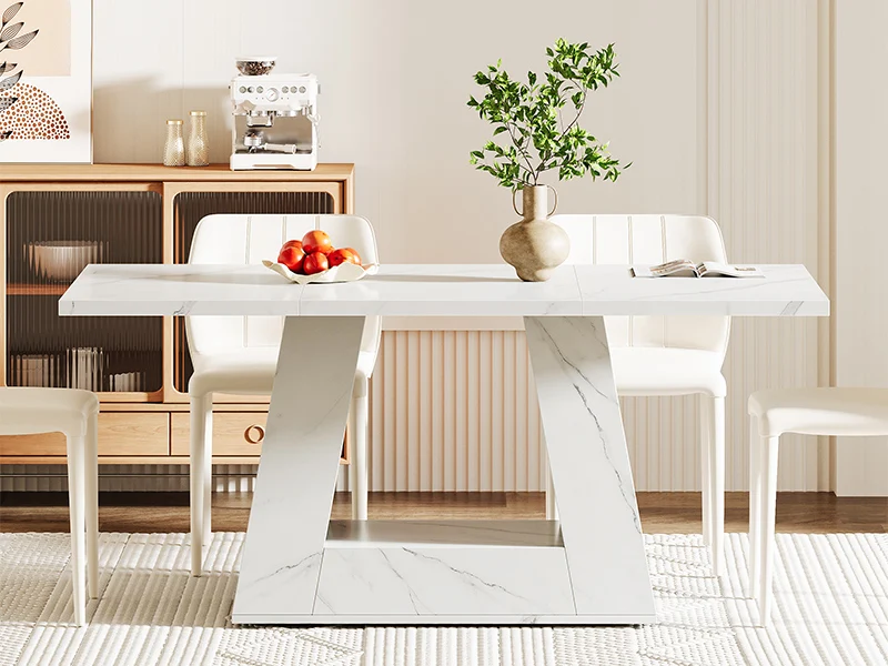 marble dining table