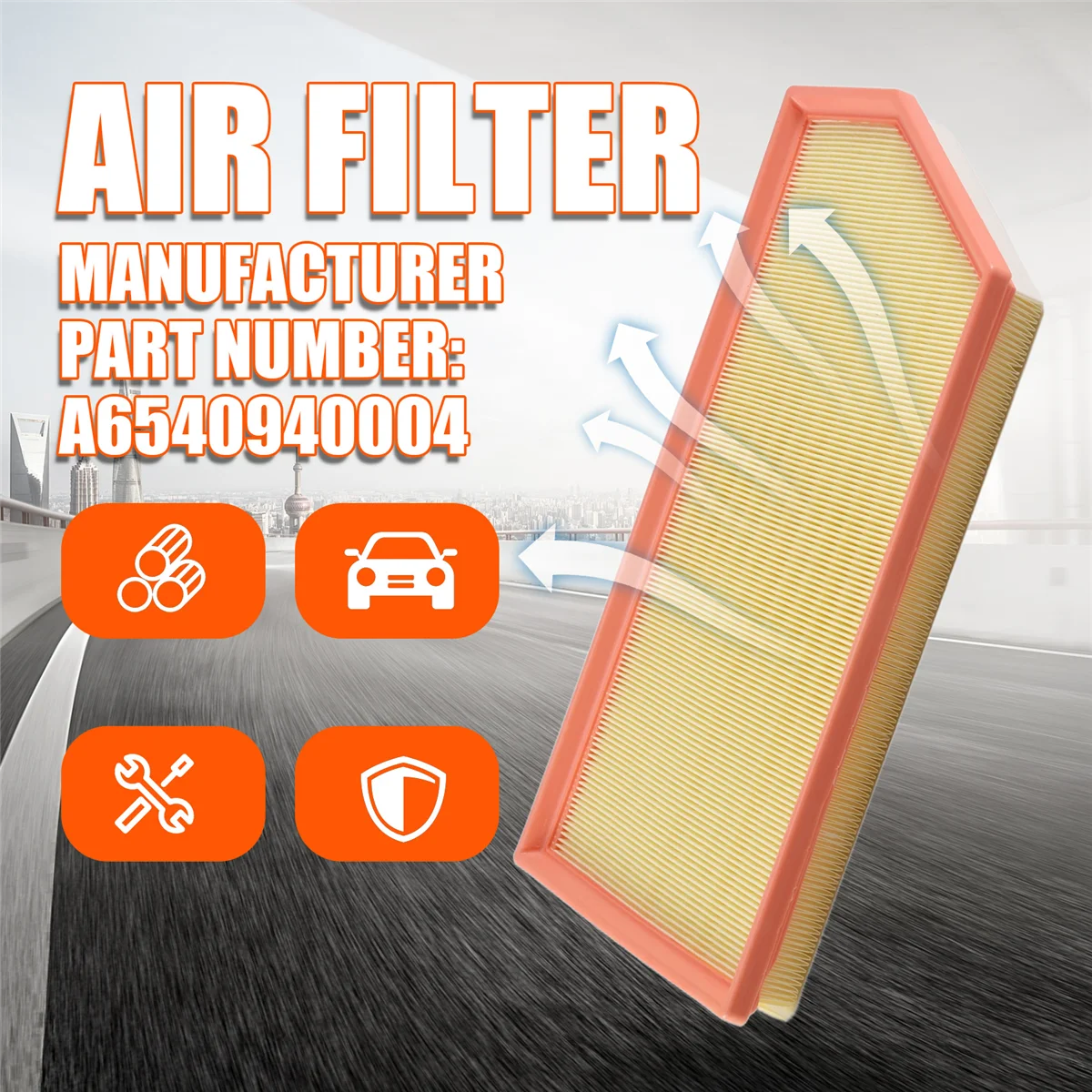 Air Filter air filters car filter A6540940004 For Mercedes Benz CLS (C257) W213 S213 A238 C238 S213 W222 V222 X222 E200D E220D