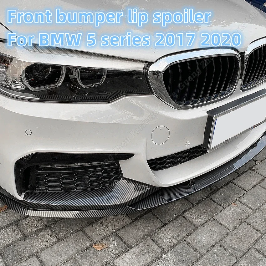 Auto Frontstoßstangen Spoiler Lippe Für BMW 5er G30 M Sport 525i 530i  2021-2023