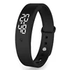 LED Digital Smart Bracelet Monitor Thermometer Vibration Alarm Wristband Smart Bracelet Waterproof Smartband for Student 1