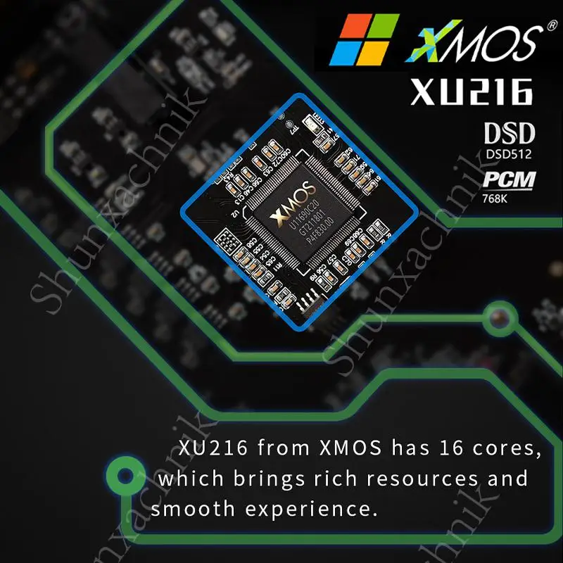 A-61 Gustard U18 인터페이스 차세대 고성능 USB 오디오 인터페이스 K2 XU216 DSD512 PCM768kHz