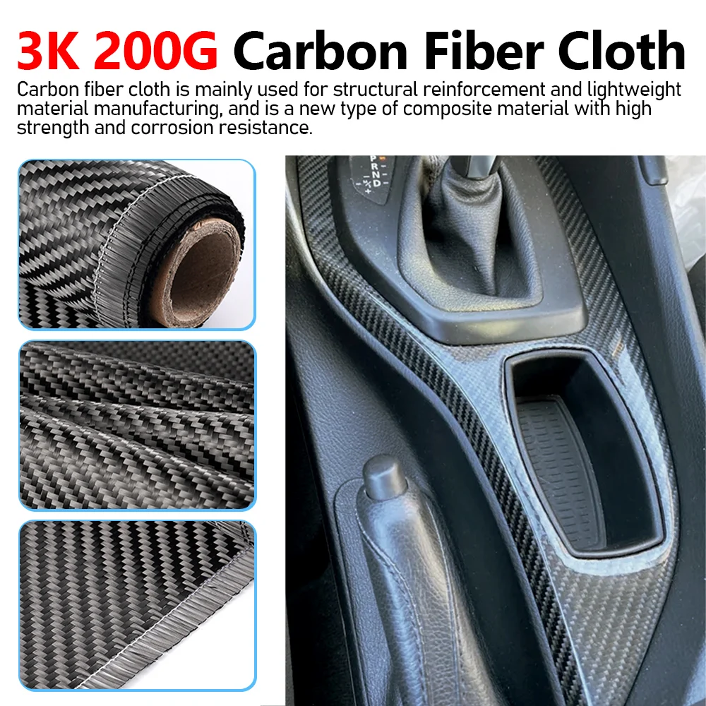 Premium Black Twill Weave Carbon Fiber Cloth for Enhanced Building and Reinforcement