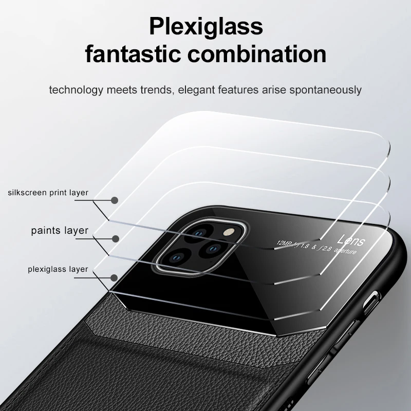 Custodia A Specchio In Pelle Per Huawei P40 / P40 Pro / P40 Lite - Flip Cover Con Funzione Stand E Smart View - Colore Argento - 2