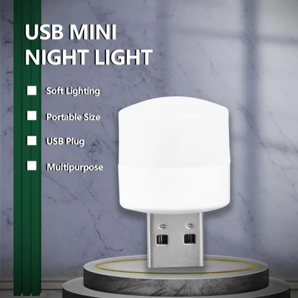 Tanie Xiaomi Mini USB wtyczka lampa ochrona oczu LED lampka nocna świąteczny prezent sklep