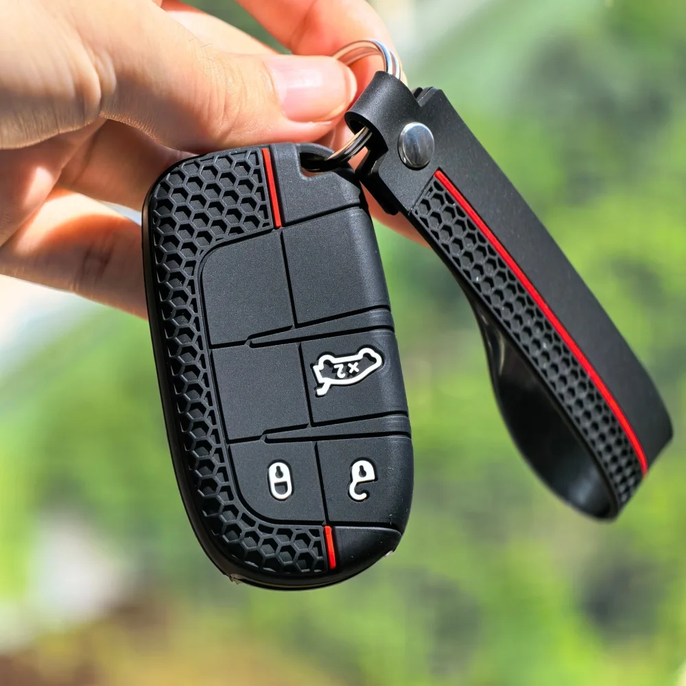Premium Leather Keychain Cover