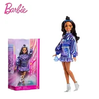 Surtido Original Mattel Barbie Deluxe estilo muñeca rubia para niñas juguetes de articulaciones articuladas para niños regalos de cumpleaños y Navidad - Imagen 5