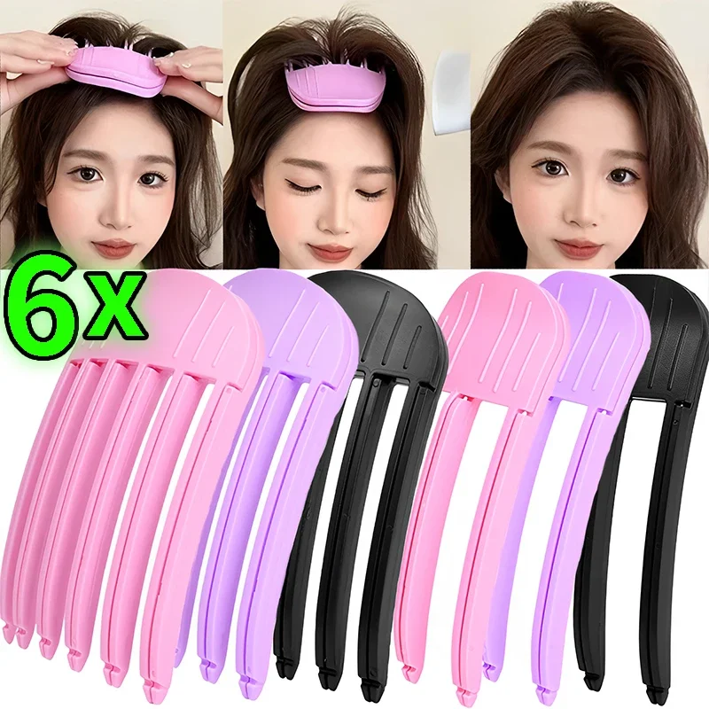 Fluffy Hairpin Curling Bangs Clips Hair Roots Volumizing Hair Clips Women Curling Fixed Shape Fashion Volume Roller hair styling tool,hair curling tools
