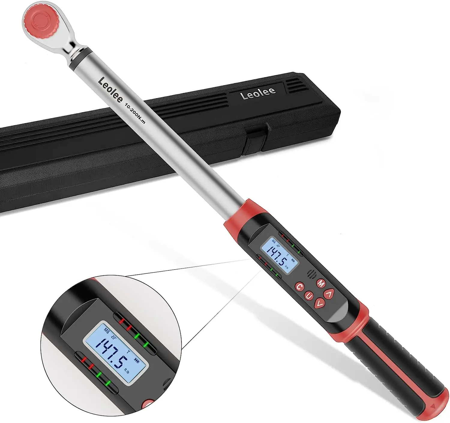 Measuring Digital Torque Wrench Screw Auto Repair Torque Wrench