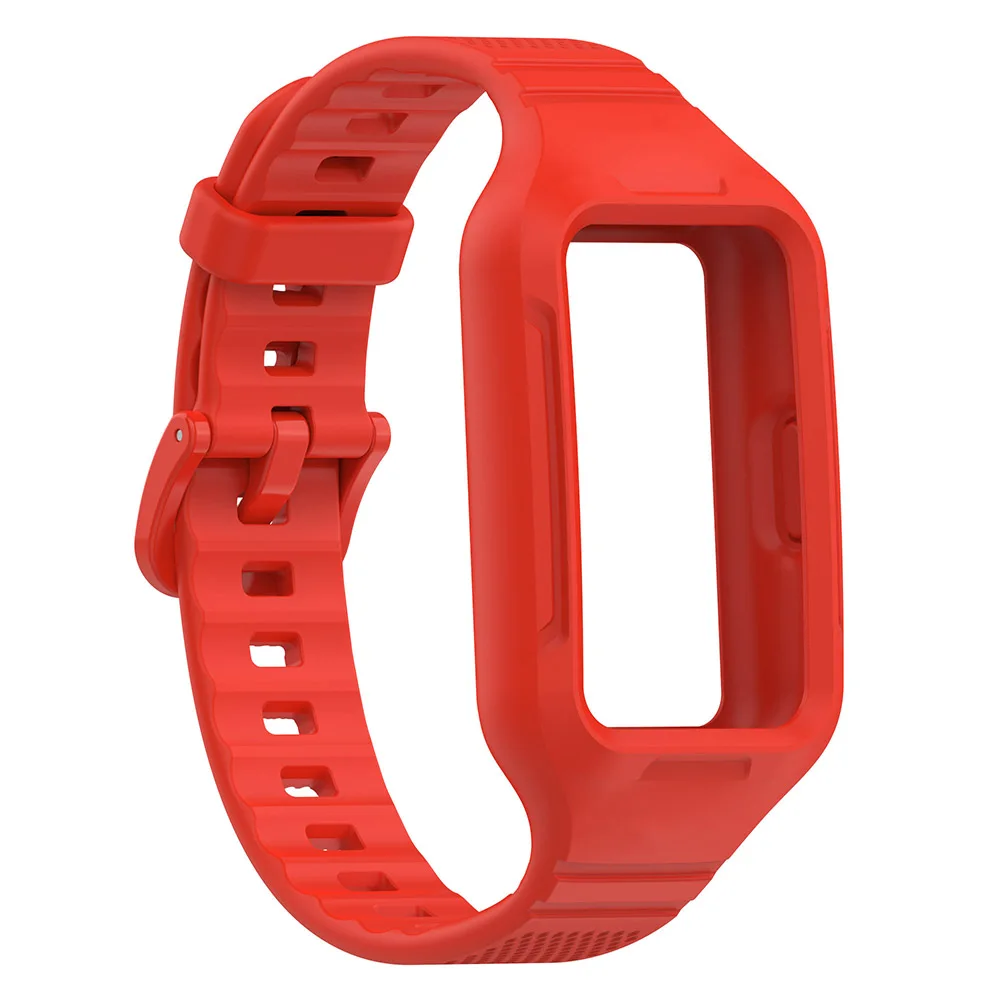 Silicone Wristband with Integrated Protective Case