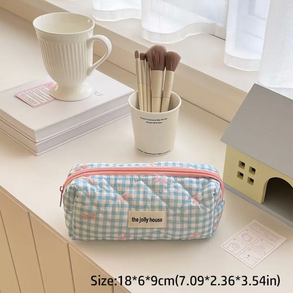Canvas Pen Bag Cosmetic Bag Organizer