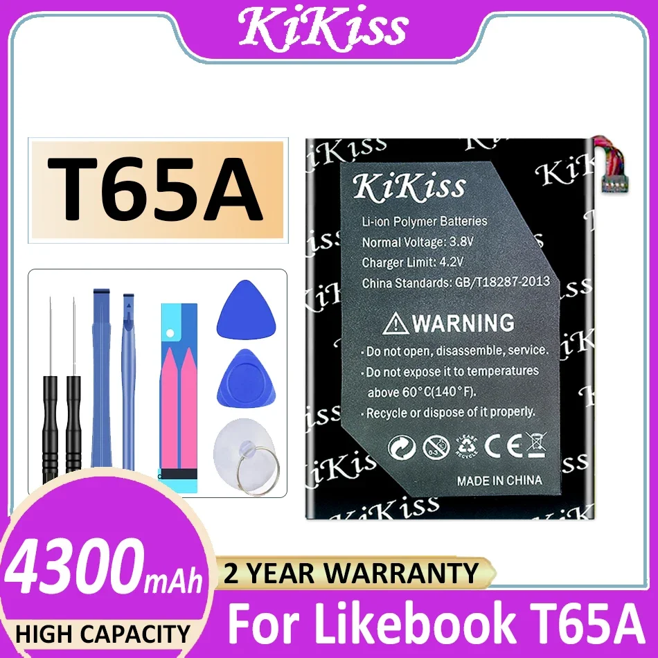 

Original KiKiss Battery CLP307499 4100mAh/5300mAh For Likebook Paper 7.8" Mimas T65A Mars 7.8" Ebook Reader Digital Bateria
