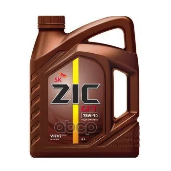 Zic Gft 75w90 (4l)_масло Трансмиссионное Api Gl-4/5 арт. 162629 |
