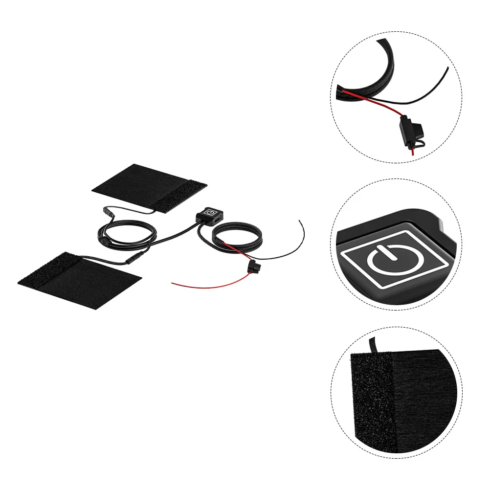 

1 Set 12V Motorbike Accessory Motorcycle Heating Handlebar Cover for Outdoor