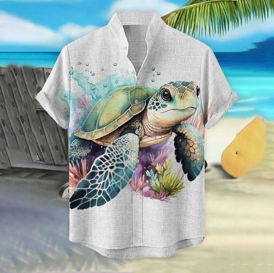 Description Picture 6 of itemSpring and summer cross-border T-shirt European and American hip-hop wolf series men's short-sleeved sports T-shirt tops 2024