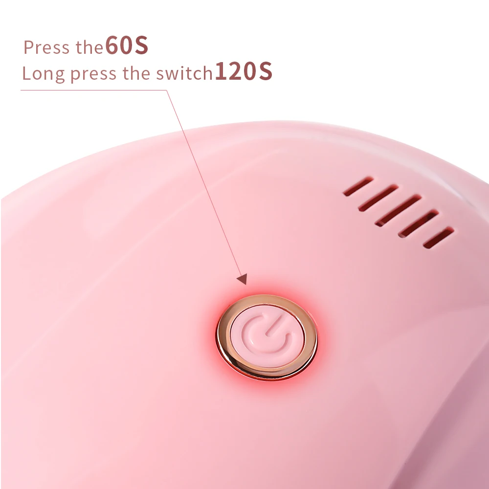 54W UV Nail Dryer Lamp With Automatic Sensor 18 UV LED Light For All Gels Professional Manicure Pedicure Nail Equipment 4