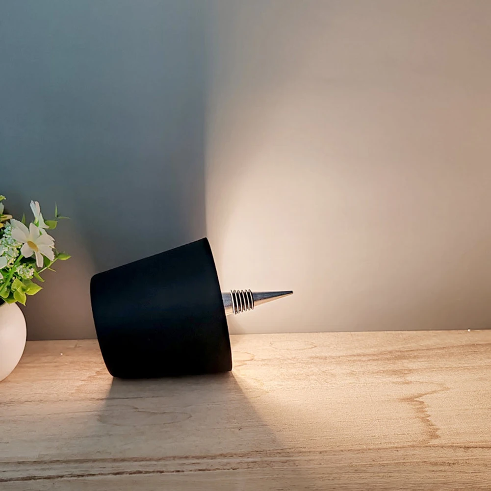 LED Table Lamp Rechargeable Stepless Dimming Metal Dimmable Bottle Lamp Portable Cordless Table Lamp for Family Restaurant & Bar