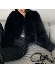 Women's Coat Korean Style Fur Coat for Women Winter 2023 New Thickened Fashionable Imitation Fox Fur Coat Woman Clothing