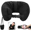 Travel Pillow Can Store Fillable Clothes Outdoor Multifunctional U-shaped Pillow portable Soft Airplane Travel Neck Pillow 1