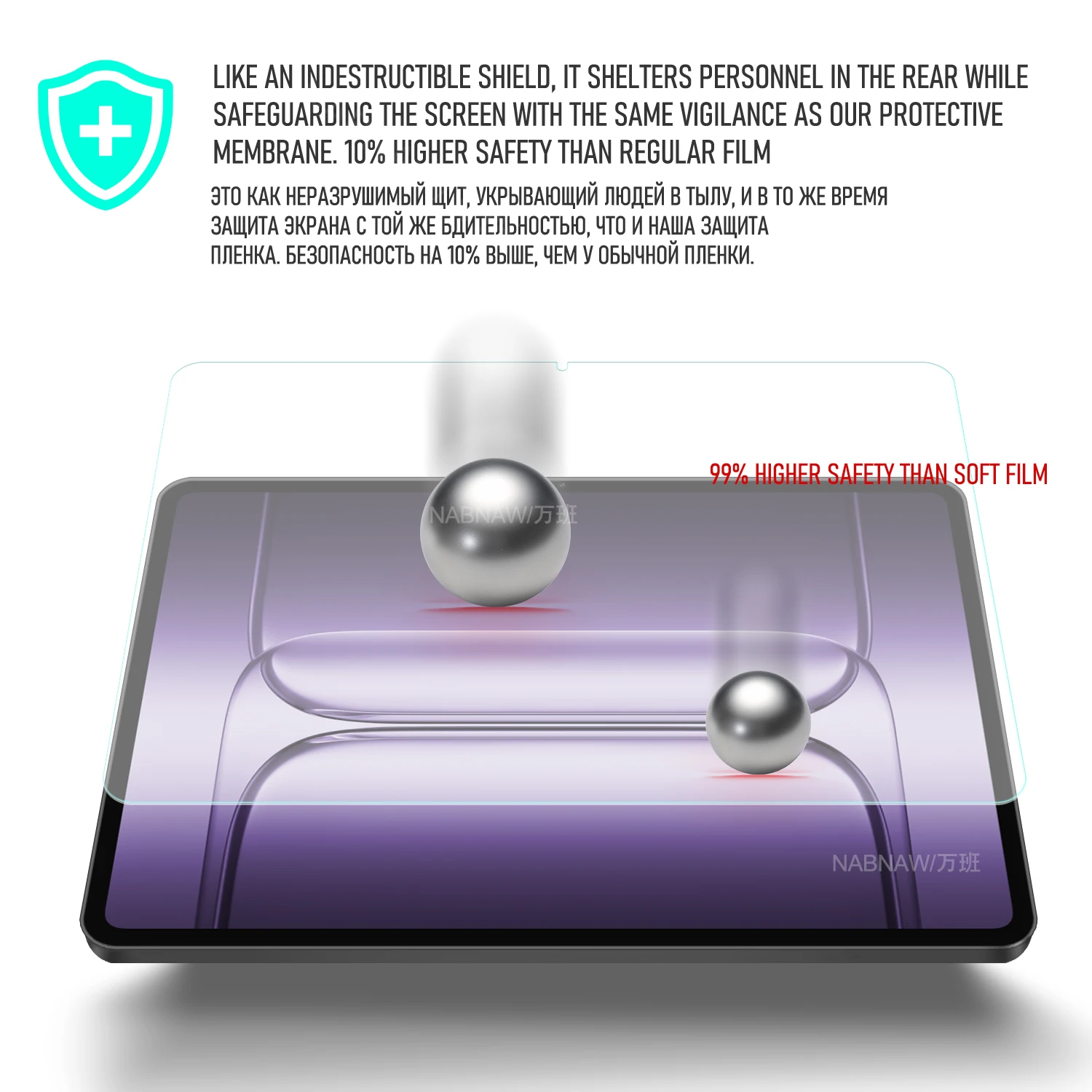 Protecteur D'écran Pour Tablette OnePlus Pad 3, 2 Pièces, Film En Verre Trempé Anti-rayures HD, Housse De Protection Pour Tablette 13.2 Pouces