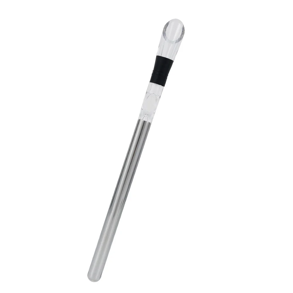 Wine Bottle Cooler Ice Chill Rod Stick Stainless Steel Aerator Pourer Stopper