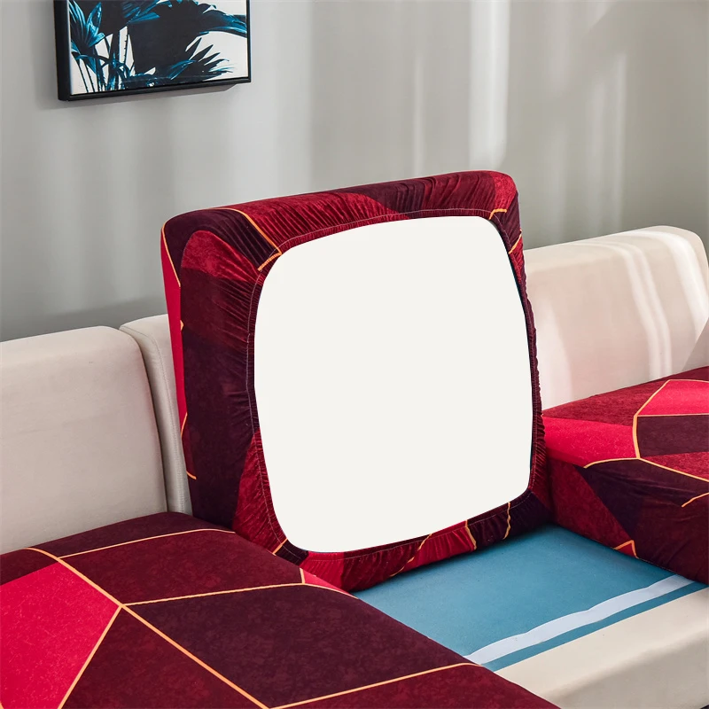 Stretch Floral Sofa Seat Cushion Cover Elastic Sofa Covers for Living Room Armchair Couch Cover L-Shape Sofa Cover Removable 6