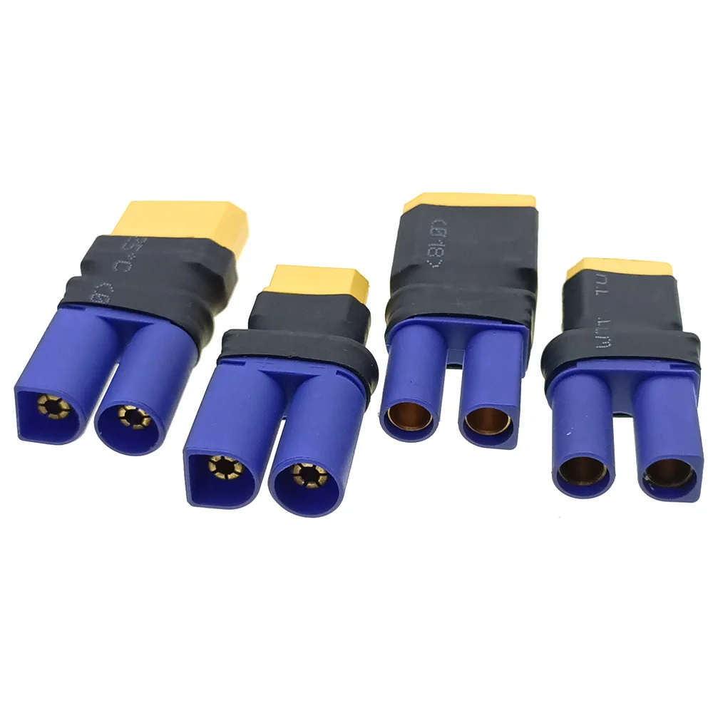 RC카 EC5 커넥터 모델 자동차 충전기 어댑터 케이블 배터리 변환 헤드 EC5 암수 XT60 XT90 암수 헤드