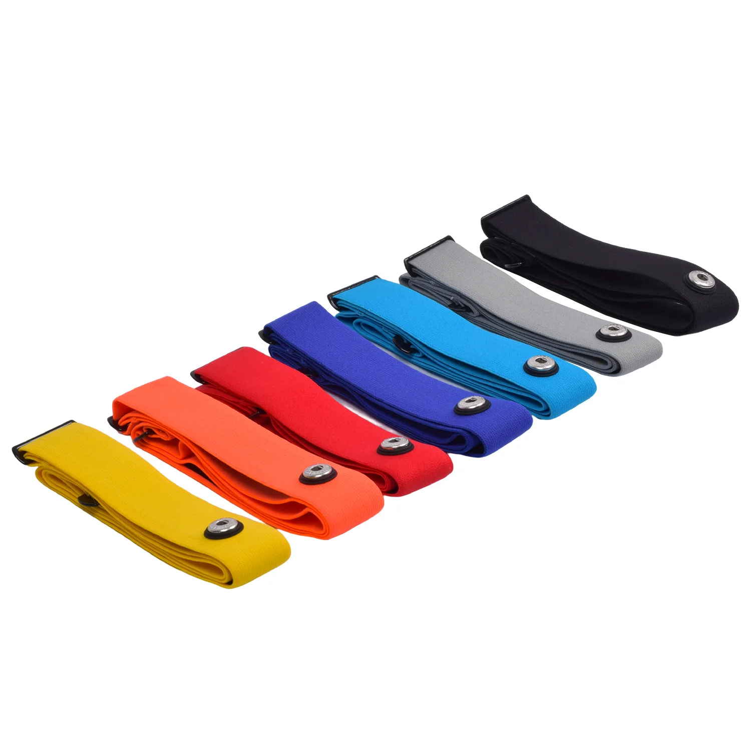1Pc Adjustable Heart Rate Monitor Replacement Soft Strap works with Polar H7 H9 H10 Coospo Powrlab Fitcent Magene LIVLOV 6