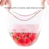 Plastic Disposable Food Cover Colorful Elastic Wrap Food Covers Fresh-keeping Lid Plate Kitchen Nylon Packaging Bags Storage Bag 3