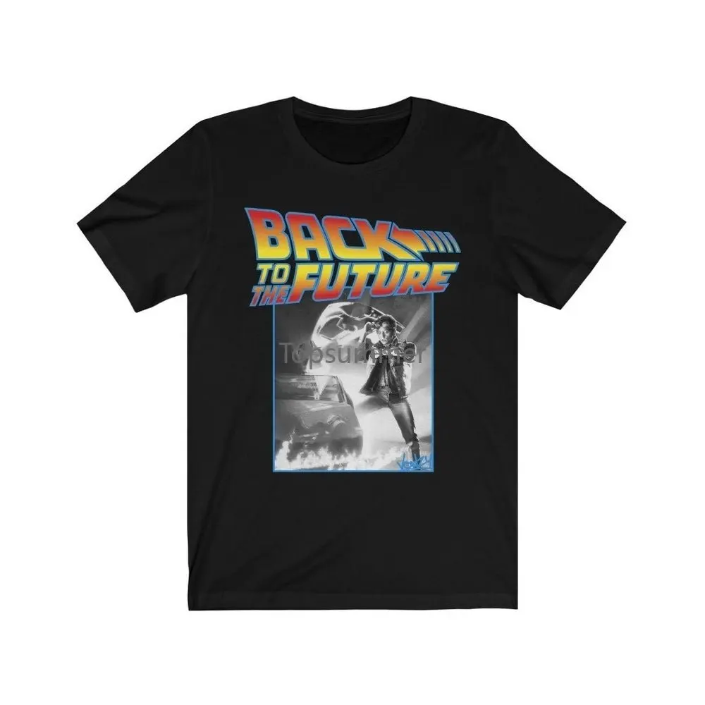 

Back To The Future Retro Movie Tshirt Tee Shirt Available In Many Colours