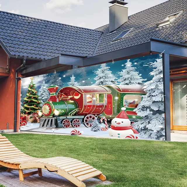 Christmas Garage Door Banner 2
