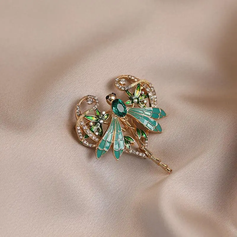Mode exquisite Libelle Broschen für Frauen Kleidung Mantel Schmuck Accessoires Geschenke – Detail 4