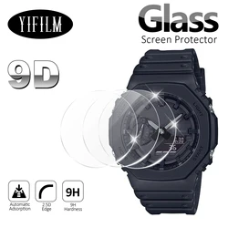 2-Pack 9H Tempered Glass Screen Protector for Casio G Shock Watches (GMA-S2100)