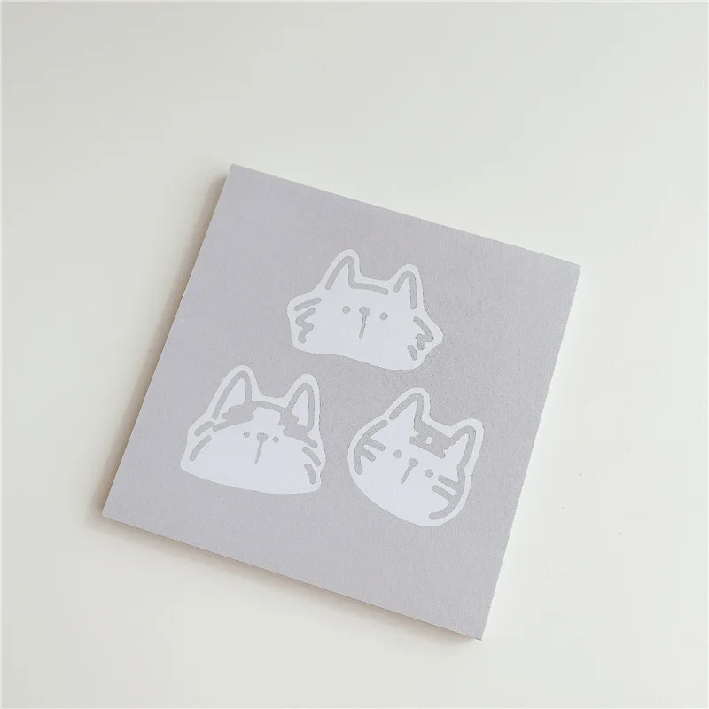 50 Sheets Cute Cat Memo Pad 4